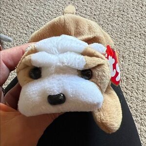 Ty Wrinkles the Bulldog Beanie Babies - 1996